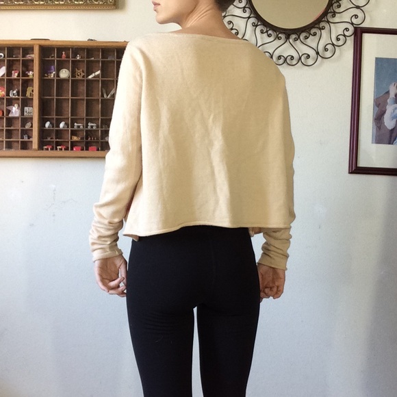 SOLD FILLMORE Free People Artsy Metallic Sweater - Picture 6 of 8